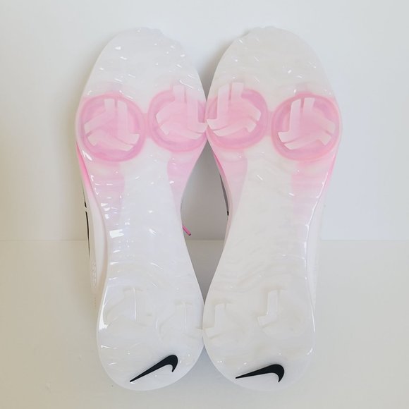 NEW Nike Infinity Tour NEXT% Golf Shoes DC5221-060 Size 8 Wolf Gray Pink - Picture 6 of 7